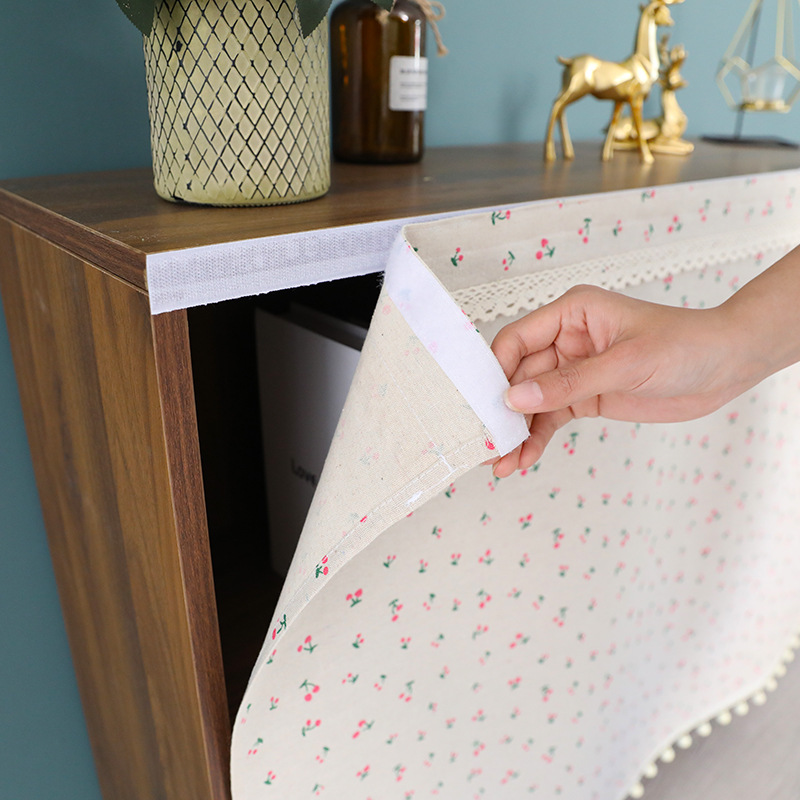 Linen Roller Blind - Strong Self Adhesive Curtains for Cabinets,