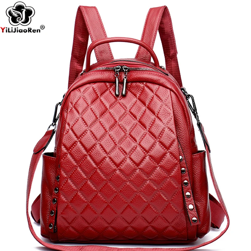 Genuine Leather Rucksack Women - Interior Design School review and price