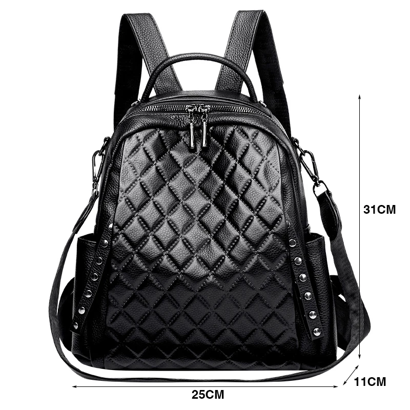 Genuine Leather Rucksack Women - Interior Design School review and price