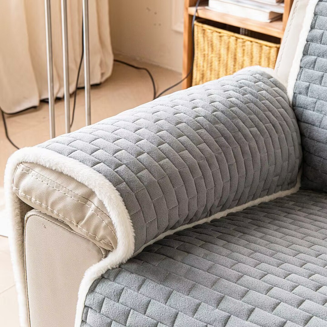 Non-Slip Sofa Cushion Flannel  - Velvet Cushion Cover review and price