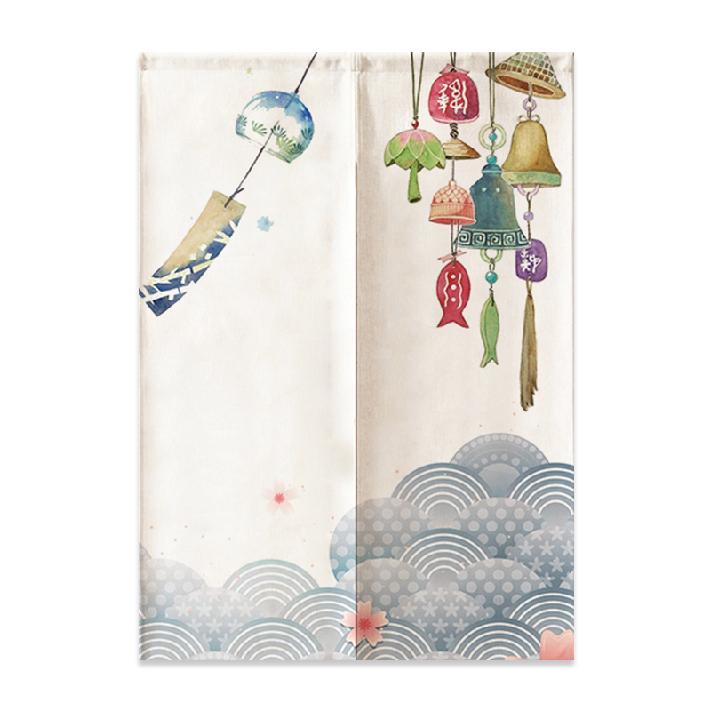 Japanese Linen Door Curtain No - Linen Roller Blind review and price
