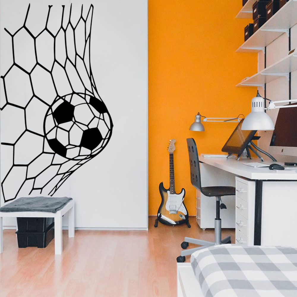 Large Soceer Goal Net Wall Sti - Interior Design School review and price