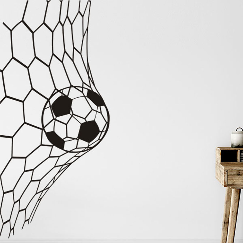 Large Soceer Goal Net Wall Sti - Interior Design School review and price