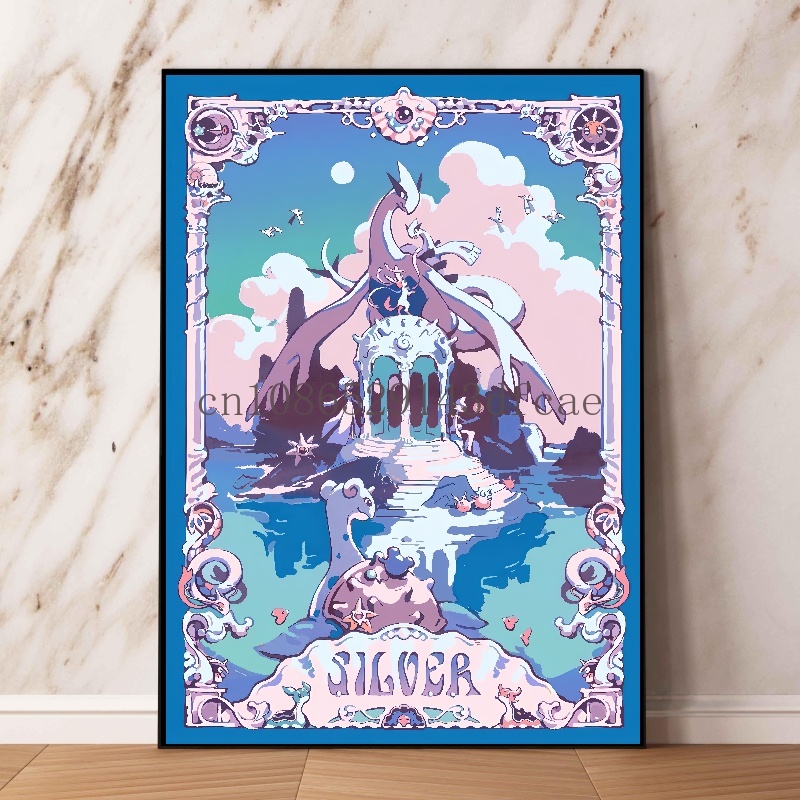 Pokemon Retro Cartoon Poster C - Interior Design Modern review and price