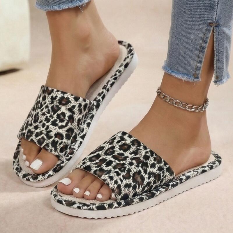 Linen Leopard Women's Slippers - Linen Roller Blind review and price