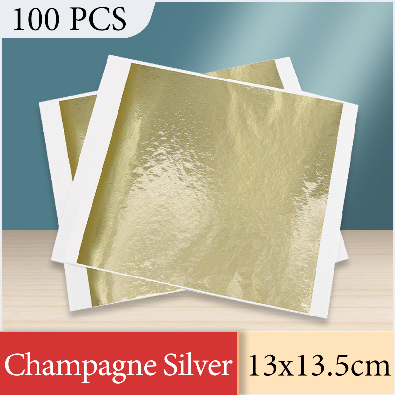 13x13.5cm Champagne Silver Foi - Interior Design Paper review and price