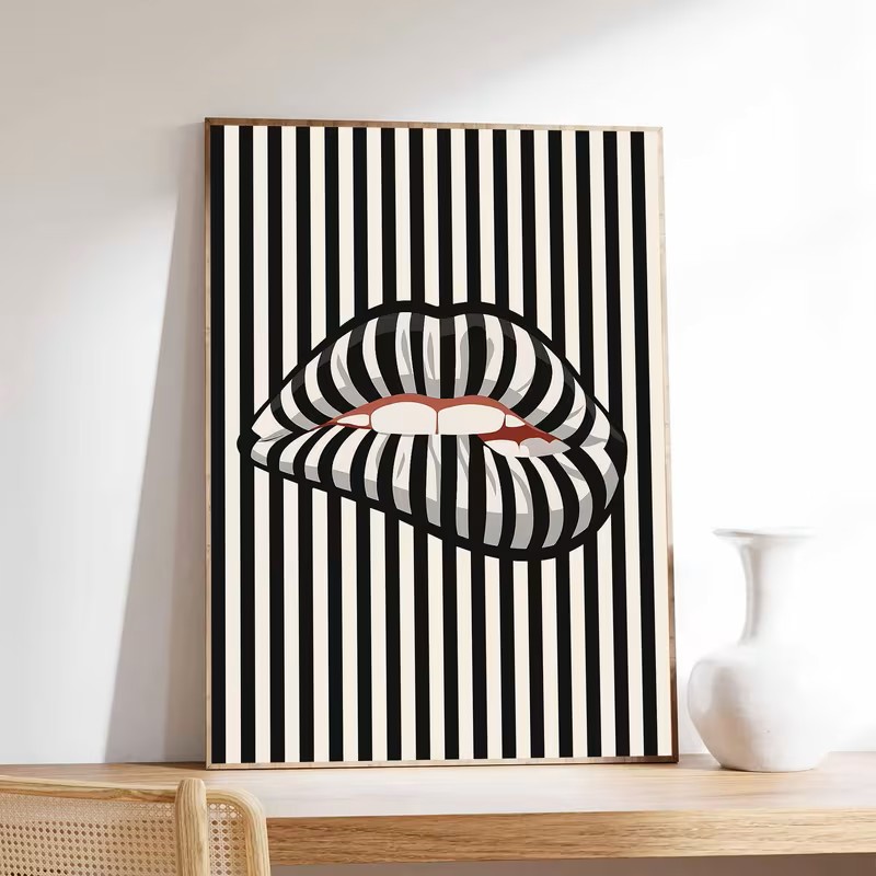 Simple and Abstract Striped Li - Interior Design Modern review and price