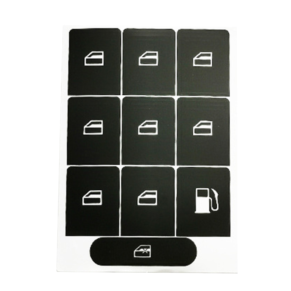 1PC Car Window Lifter Stickers - Interior Design Mood Board review and price