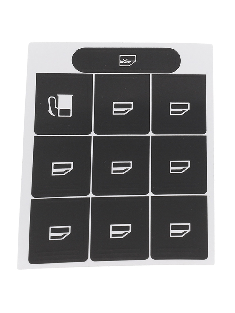 1PC Car Window Lifter Stickers - Interior Design Mood Board review and price