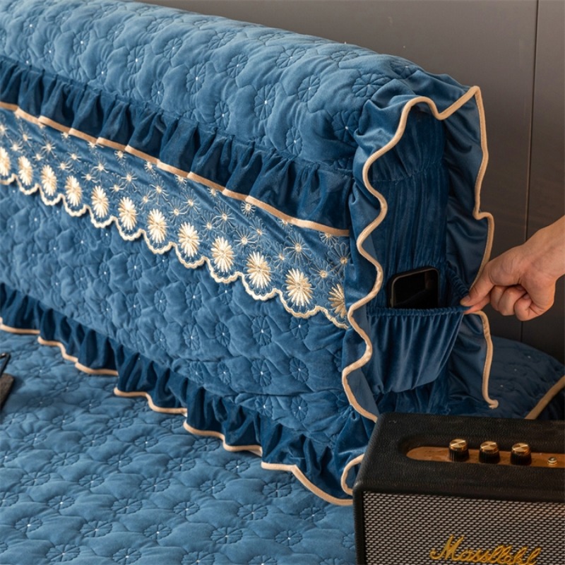 1 piece of polyester material  - Velvet Cushion Cover review and price