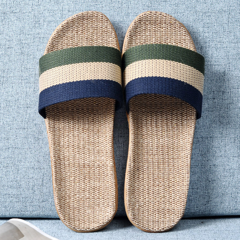 Men Multicolor Flax Slippers S - Linen Roller Blind review and price