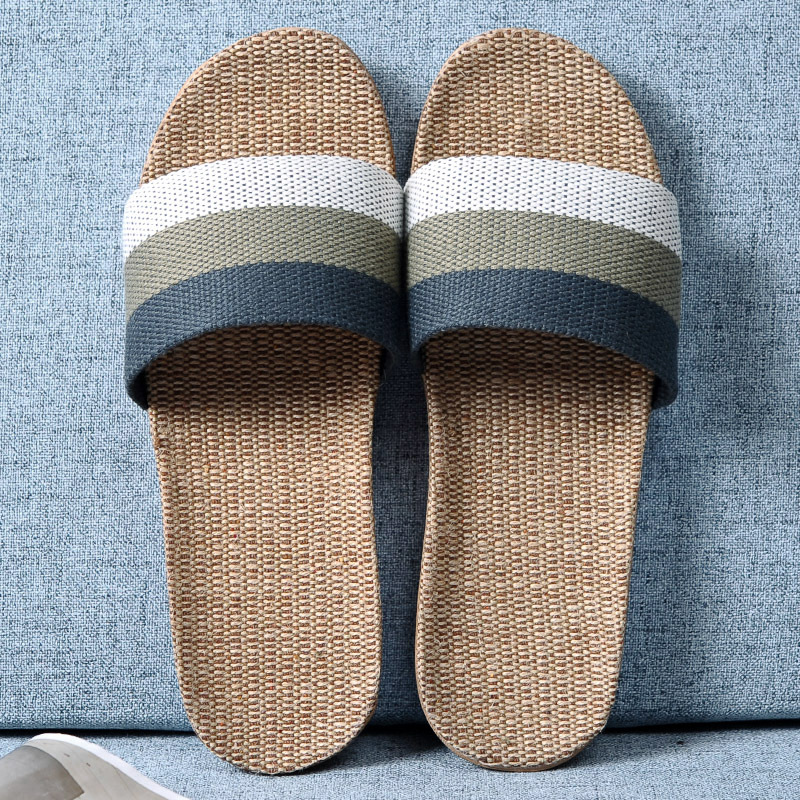 Men Multicolor Flax Slippers S - Linen Roller Blind review and price