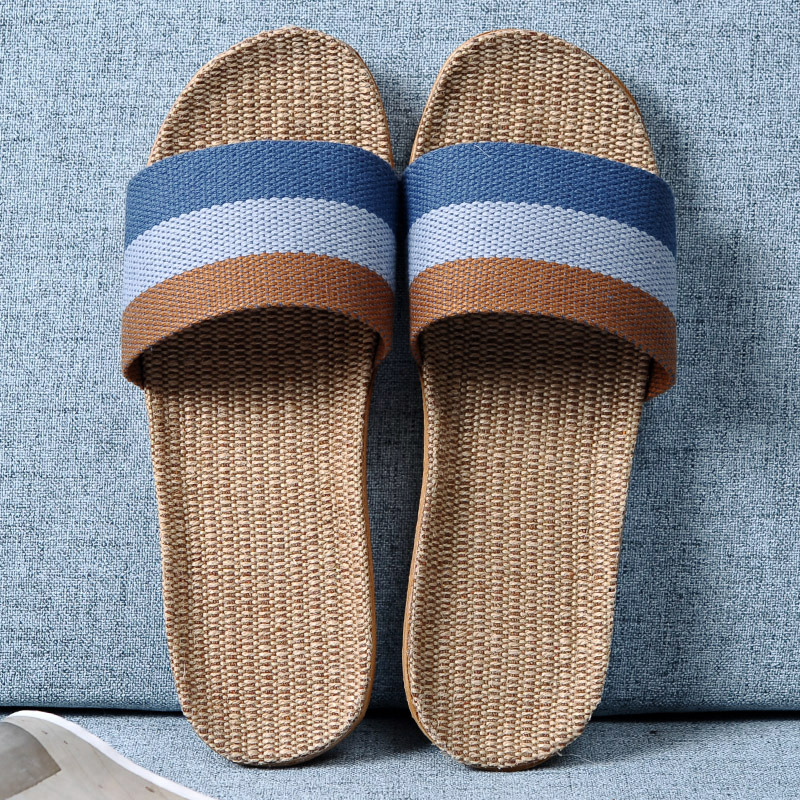 Men Multicolor Flax Slippers S - Linen Roller Blind review and price