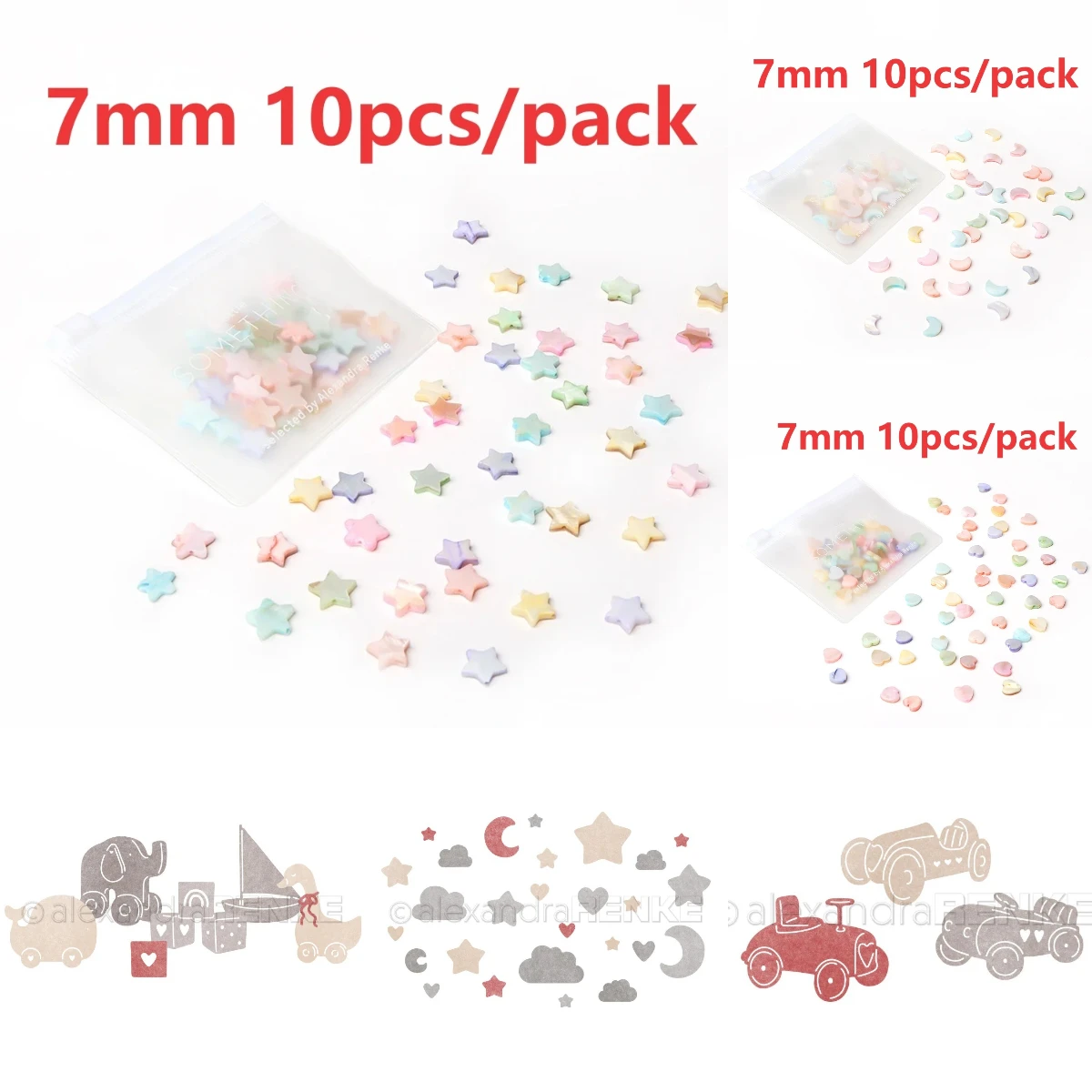 Star Moon Cloud Stamps 2026 Ne - Interior Design Paper review and price