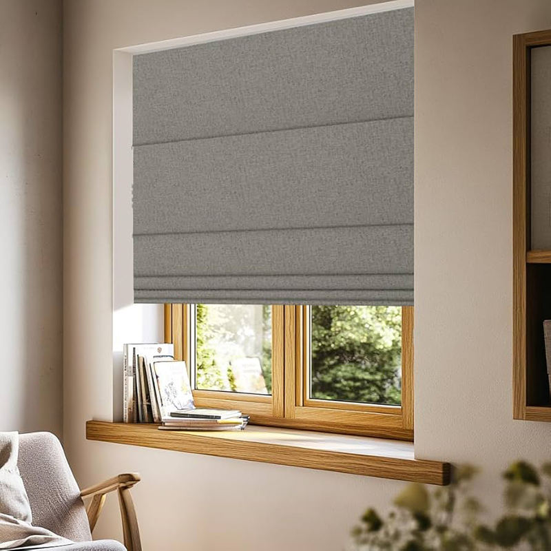 French Linen Blackout Roman Bl - Linen Roller Blind review and price