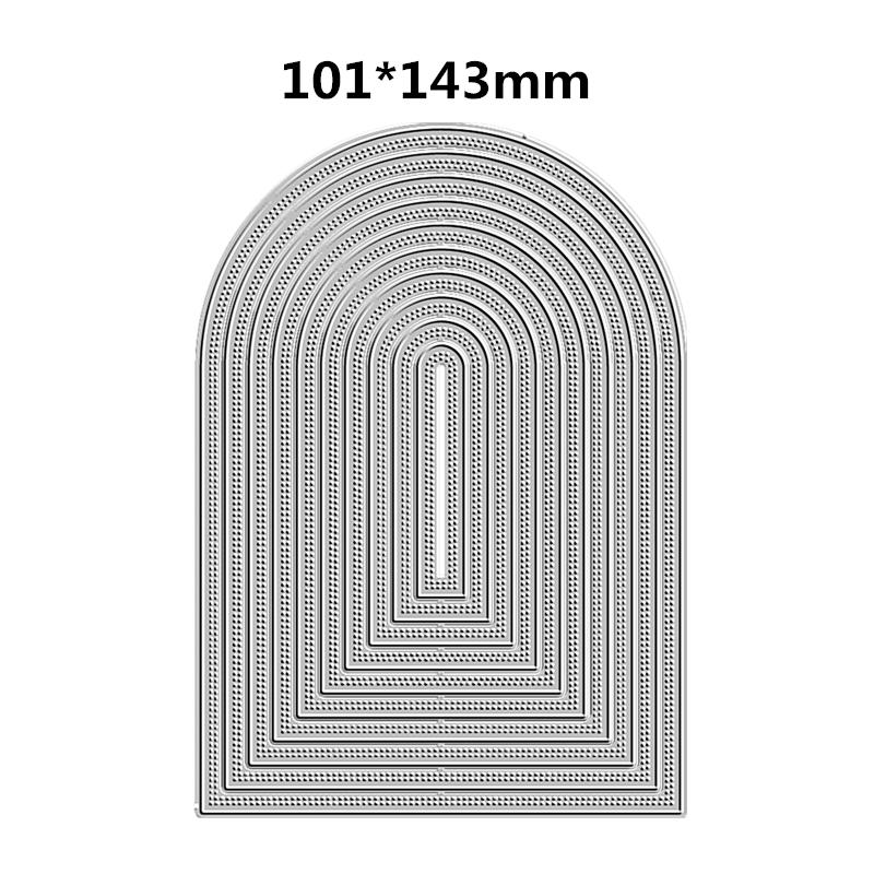 Double Pierced A6 Arches Metal - Interior Design Paper review and price