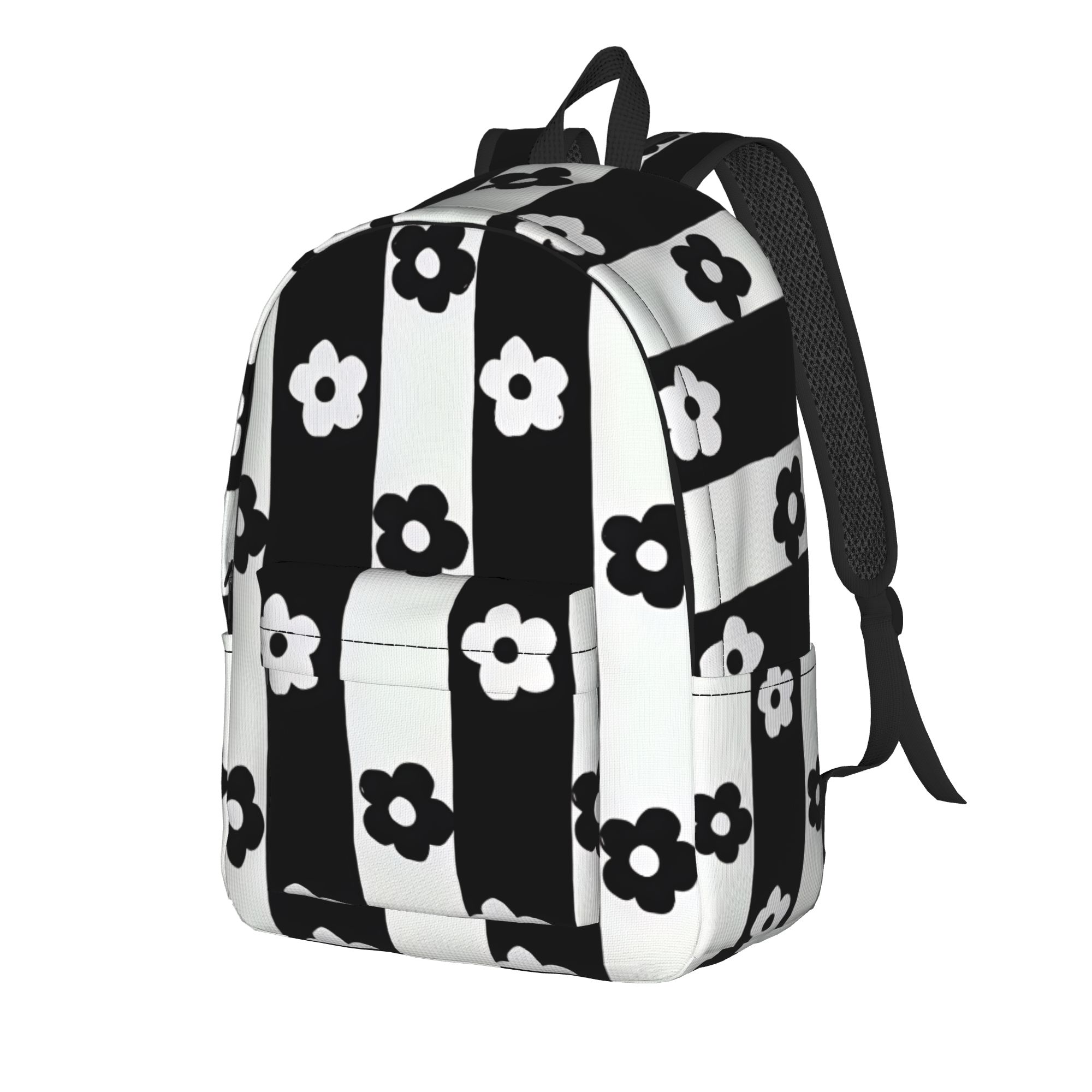 Monochrome Daisy Stripes Backp - Interior Design Monochrome review and price