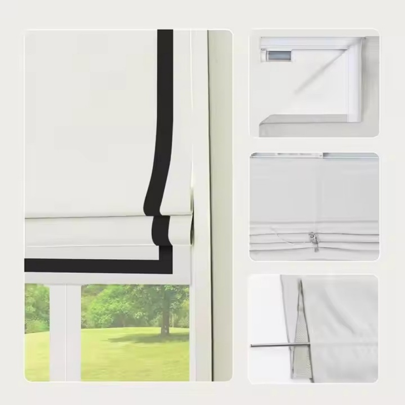 Customizable Size Luxury Facto - Linen Roller Blind review and price